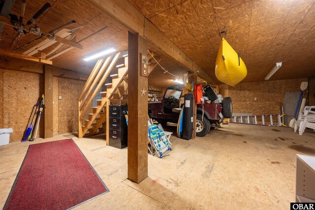 2201 Sandpiper Rd Lot # 13, Corolla, NC 27927 - unfinished attic with stairs
