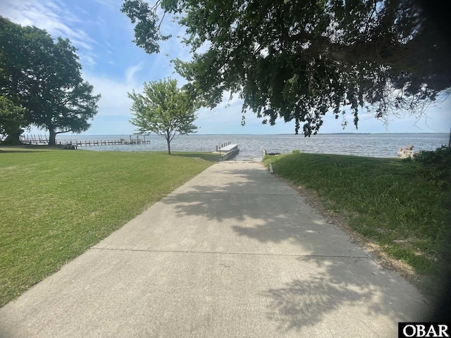 102 E Point Estates Ct Lot 2, Knotts Island, NC 27950 - view of road featuring a water view