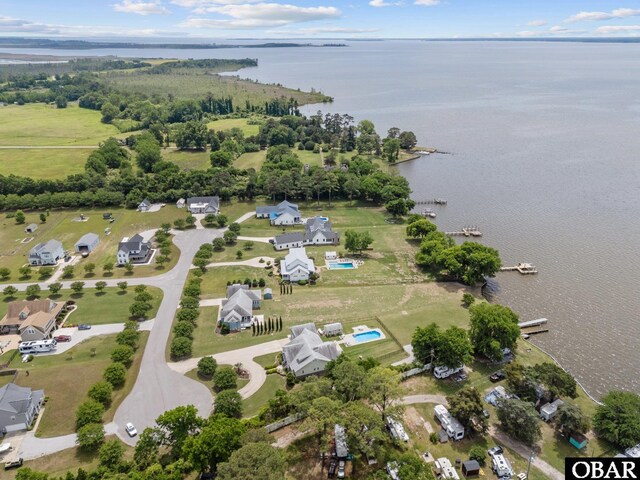 102 E Point Estates Ct Lot 2, Knotts Island, NC 27950 - drone / aerial view of a large body of water