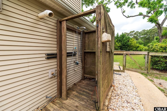 1115 Waterlily Rd, Coinjock, NC 27923 - view of deck