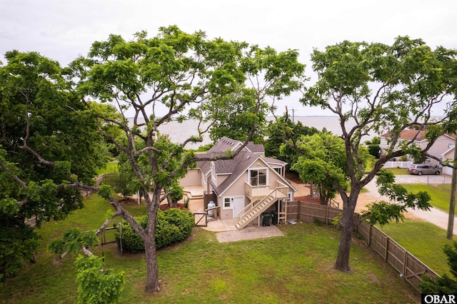 1115 Waterlily Rd, Coinjock, NC 27923 - view from above of property