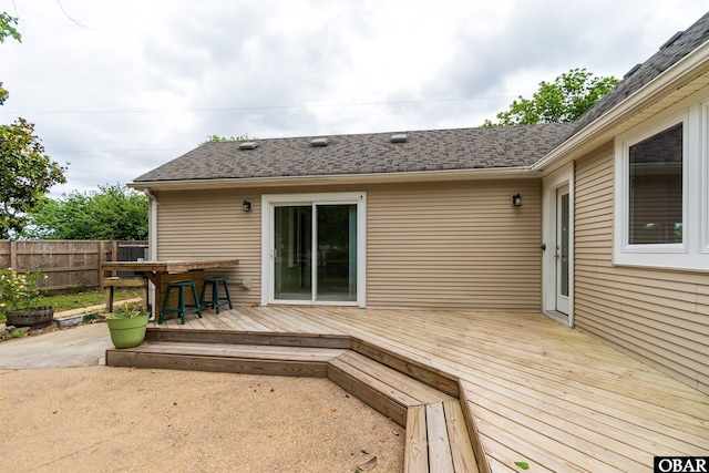 1115 Waterlily Rd, Coinjock, NC 27923 - view of deck