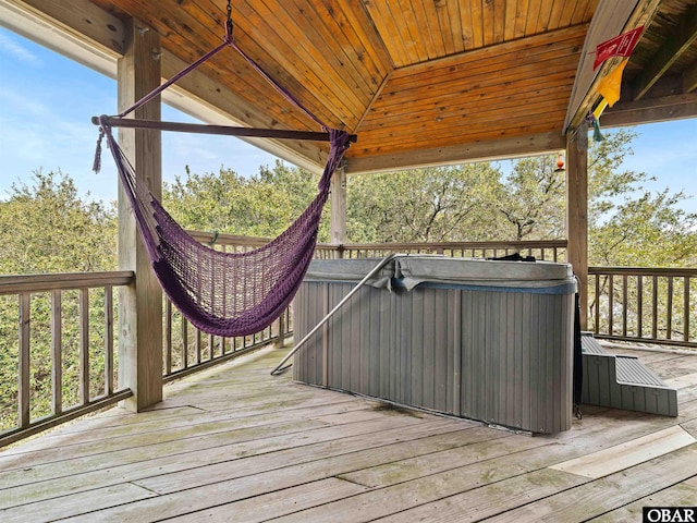 view of deck
