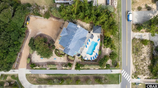 1024 Lighthouse Dr Lot 14, Corolla, NC 27927 - drone / aerial view of a pool area