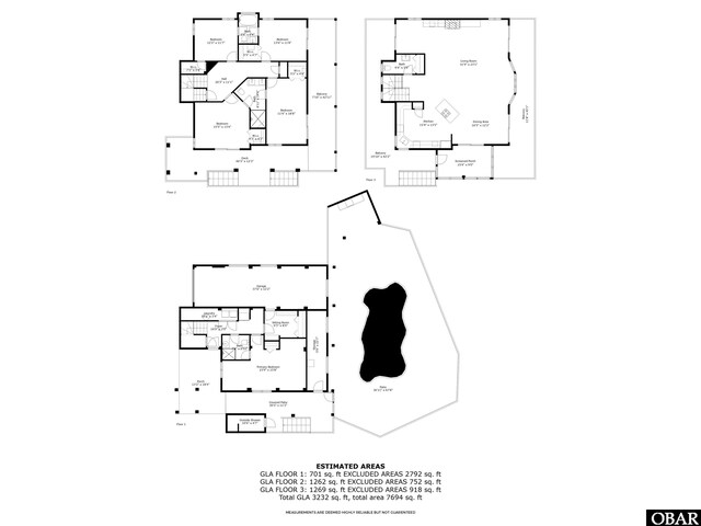 1024 Lighthouse Dr Lot 14, Corolla, NC 27927 - view of property floor plan