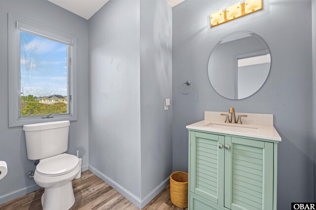 1024 Lighthouse Dr Lot 14, Corolla, NC 27927 - half bath featuring wood finished floors and vanity