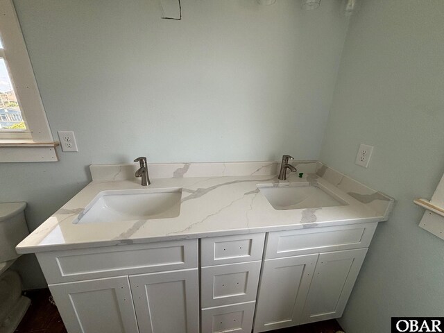 26210 Merrimac Ln Lot 46, Salvo, NC 27972 - bathroom featuring toilet and double vanity