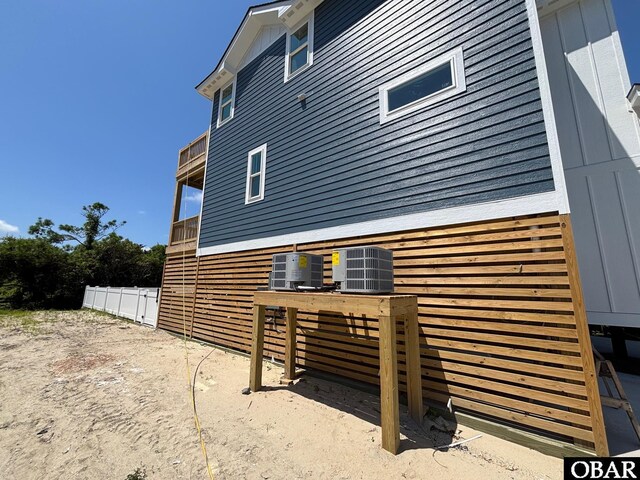 26210 Merrimac Ln Lot 46, Salvo, NC 27972 - view of home's exterior featuring a cooling unit