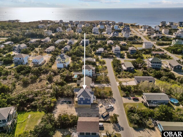 26210 Merrimac Ln Lot 46, Salvo, NC 27972 - aerial overview of property's location with a large body of water and nearby suburban area