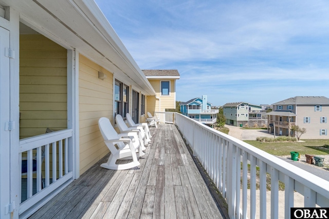 754 Cormorant Trl Lot 79, Corolla, NC 27927 - deck with a residential view
