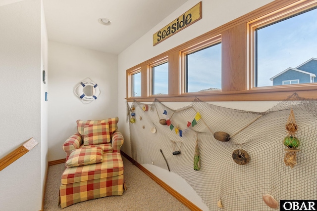 754 Cormorant Trl Lot 79, Corolla, NC 27927 - living area featuring carpet floors