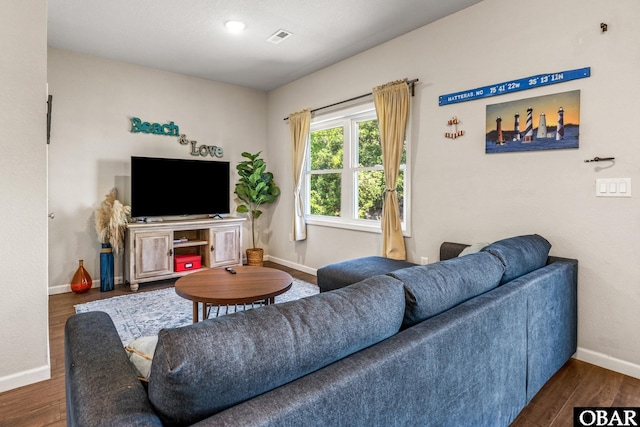 102 Prince Charles Ct Lot 47, Kill Devil Hills, NC 27948 - living area with baseboards and wood finished floors