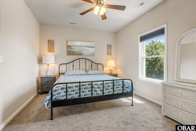 102 Prince Charles Ct Lot 47, Kill Devil Hills, NC 27948 - carpeted bedroom with baseboards and a ceiling fan