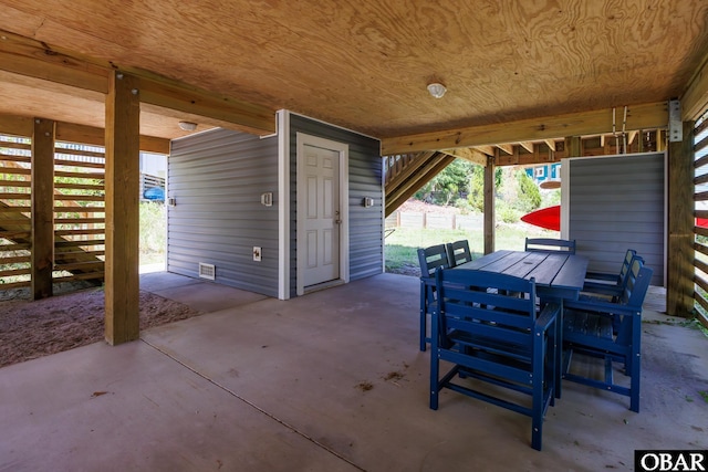 102 Prince Charles Ct Lot 47, Kill Devil Hills, NC 27948 - view of patio / terrace featuring outdoor dining space