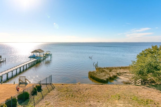 1386B Duck Rd Lot 34, Duck, NC 27949 - property view of water featuring a boat dock