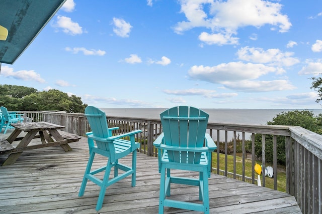 1386B Duck Rd Lot 34, Duck, NC 27949 - deck featuring a water view