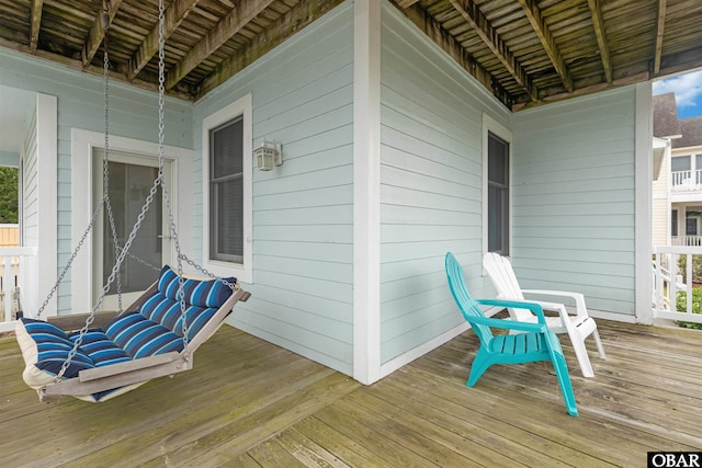 759 Ridge Point Dr Lot 42, Corolla, NC 27927 - view of wooden terrace
