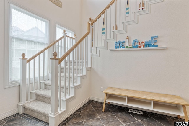 759 Ridge Point Dr Lot 42, Corolla, NC 27927 - stairs featuring baseboards