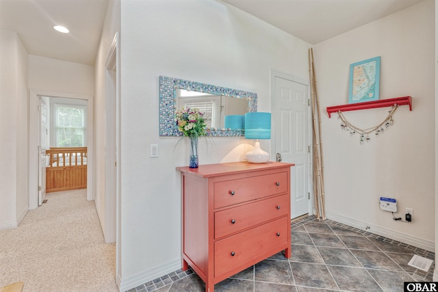 759 Ridge Point Dr Lot 42, Corolla, NC 27927 - corridor featuring baseboards and recessed lighting