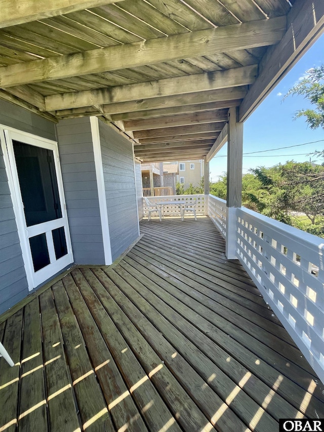 25273 Sea Isle Hills Dr Lot 5-2, Waves, NC 27982 - view of deck