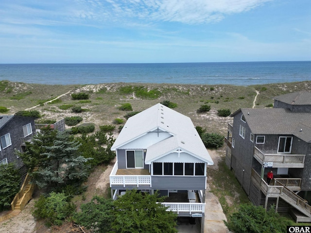 25273 Sea Isle Hills Dr Lot 5-2, Waves, NC 27982 - water view featuring nearby beach