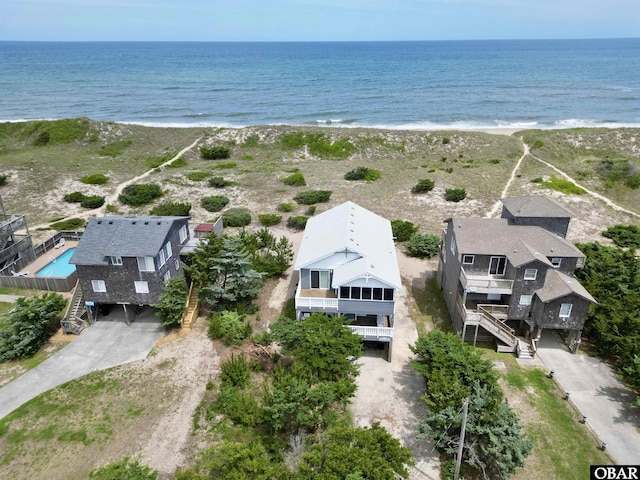 25273 Sea Isle Hills Dr Lot 5-2, Waves, NC 27982 - drone / aerial view of expansive coastline and a pool area