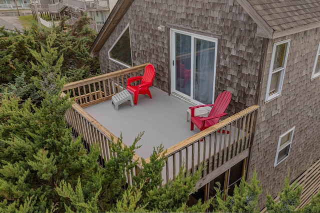 40270 Croaker Ct Lot D, Avon, NC 27915 - deck featuring stairs