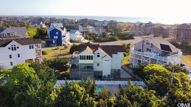 birds eye view of property featuring a residential view
