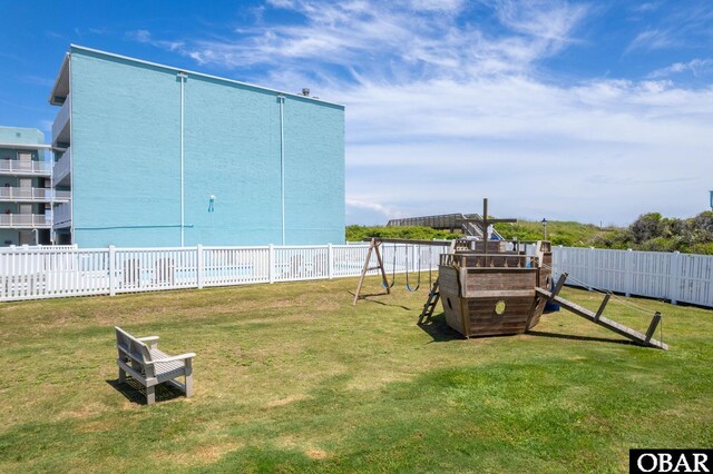 8123 S Old Oregon Inlet Rd Unit 208, Nags Head, NC 27959 - view of yard with a playground