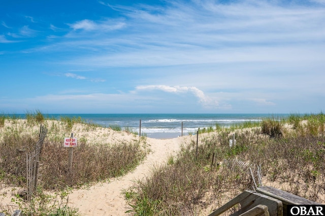 8123 S Old Oregon Inlet Rd Unit 208, Nags Head, NC 27959 - water view featuring nearby beach