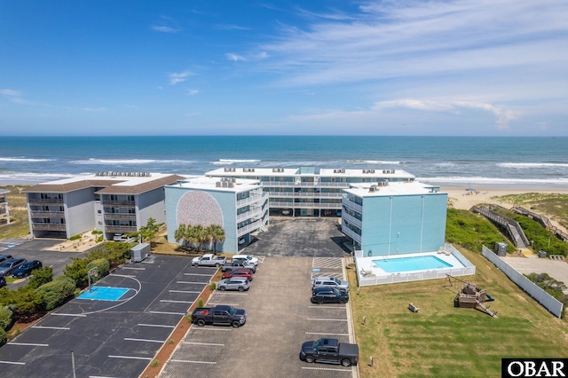 8123 S Old Oregon Inlet Rd Unit 208, Nags Head, NC 27959 - bird's eye view of a nearby body of water and a pool area