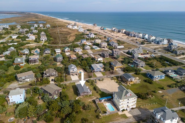 23180 Wimble Shores Dr Lot 8, Rodanthe, NC 27968 - aerial overview of property's location with a large body of water and nearby suburban area