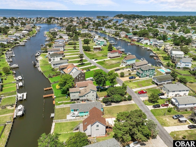 117 Broadbay Dr Lot 119, Kill Devil Hills, NC 27948 - aerial perspective of suburban area with a large body of water