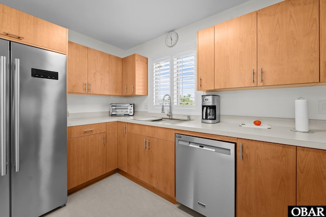 117 Broadbay Dr Lot 119, Kill Devil Hills, NC 27948 - kitchen with stainless steel appliances and light countertops