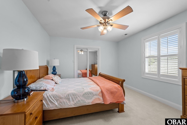 117 Broadbay Dr Lot 119, Kill Devil Hills, NC 27948 - bedroom with light carpet and a ceiling fan