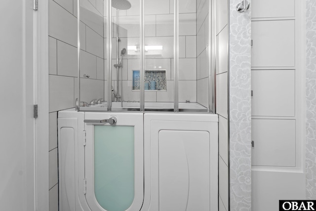 117 Broadbay Dr Lot 119, Kill Devil Hills, NC 27948 - full bathroom featuring a tile shower