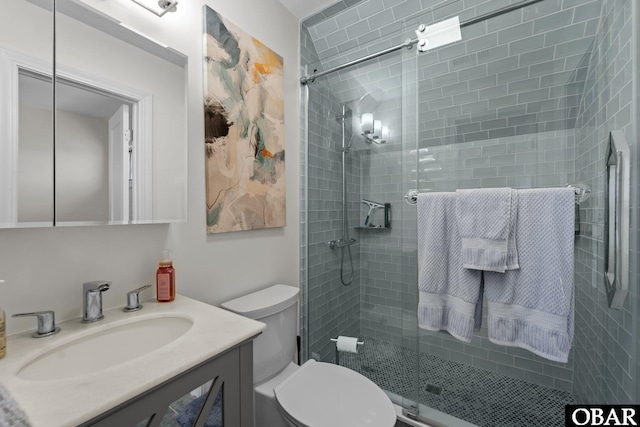 117 Broadbay Dr Lot 119, Kill Devil Hills, NC 27948 - bathroom with a shower stall and vanity