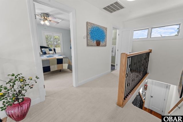 117 Broadbay Dr Lot 119, Kill Devil Hills, NC 27948 - corridor featuring an upstairs landing and carpet flooring