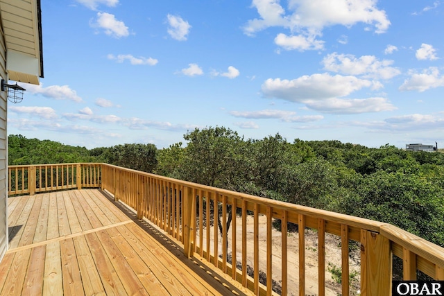 view of deck