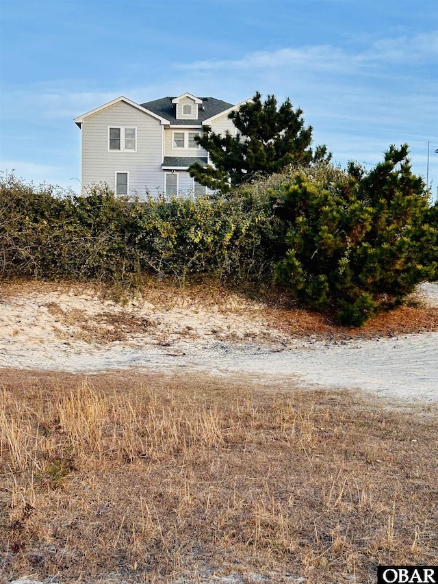 view of side of property