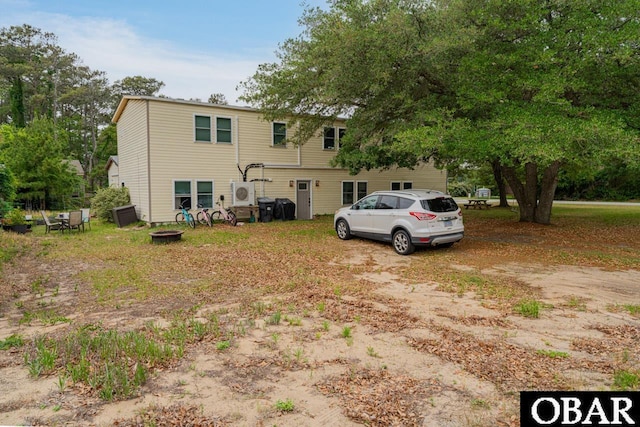 view of rear view of property