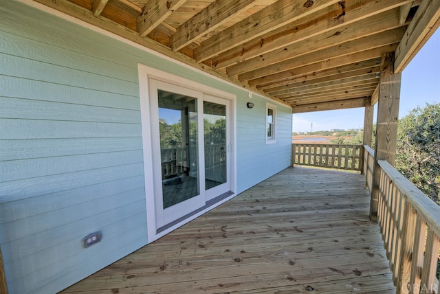 56185 Cedar Ave Lot 5, Hatteras, NC 27943 - view of deck