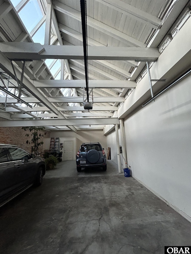 203B N Water St Unit B, Elizabeth City, NC 27909 - garage featuring a garage door opener