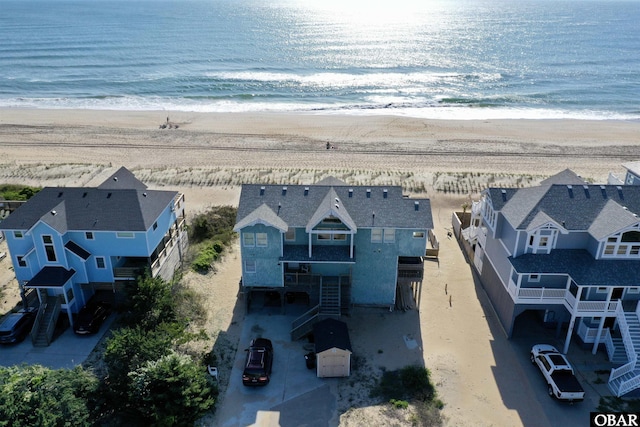 41133 Ocean View Dr Lot 13, Avon, NC 27915 - bird's eye view with a water view and a view of the beach