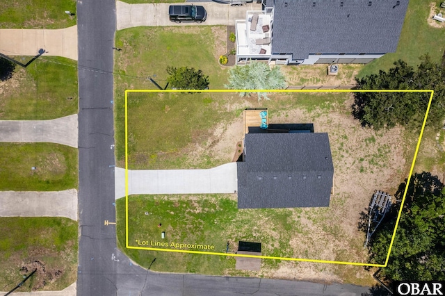 1804 Harbour View Dr Lot 91-O, Kill Devil Hills, NC 27948 - view of property location with property parcel outlined