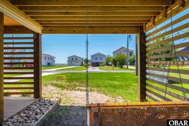 1804 Harbour View Dr Lot 91-O, Kill Devil Hills, NC 27948 - view of green lawn with a residential view