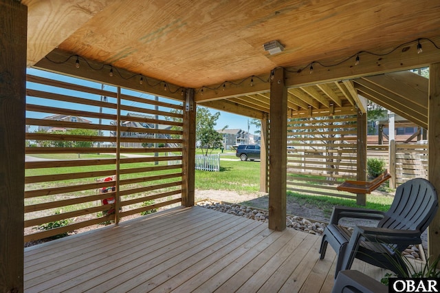1804 Harbour View Dr Lot 91-O, Kill Devil Hills, NC 27948 - wooden deck with stairway