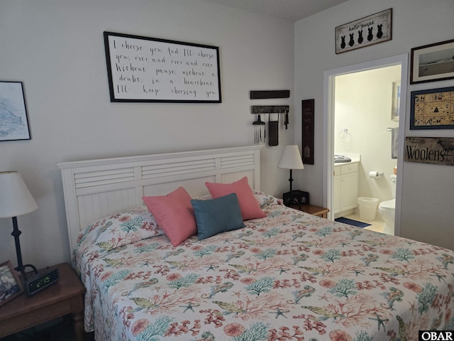 27057 Ocean Street Unit, Salvo, NC 27972 - bedroom with ensuite bath