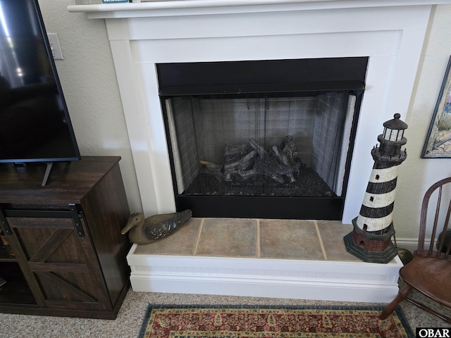 27057 Ocean Street Unit, Salvo, NC 27972 - detailed view of a fireplace