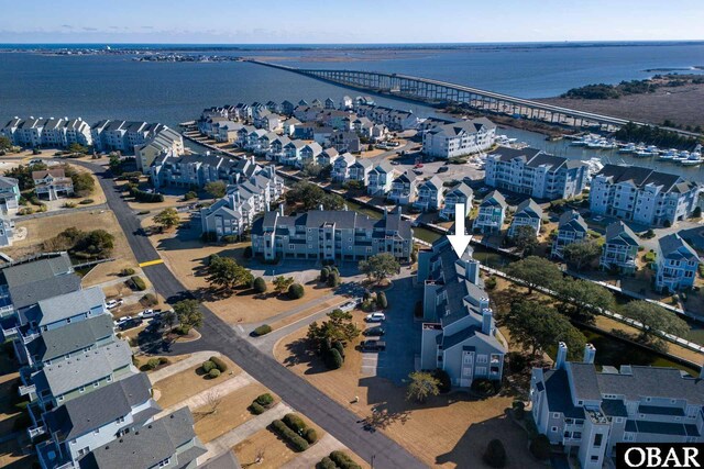 314 Pirates Way Unit 314B, Manteo, NC 27954 - drone / aerial view of a notable bridge and a large body of water